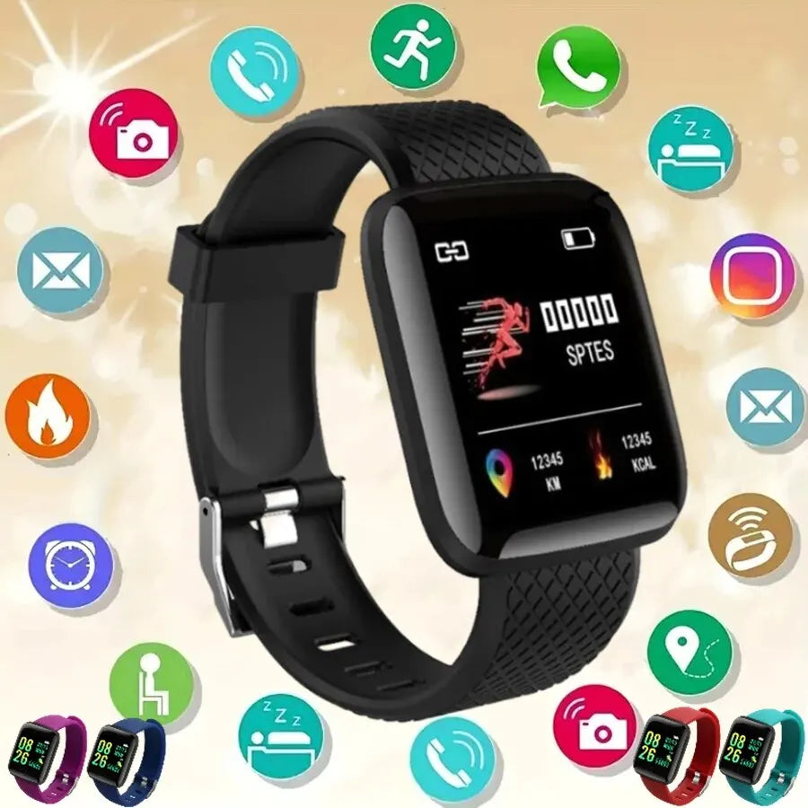 Montre intelligente multifonction pour hommes, femmes et enfants, rappel de message, contrôle de la musique, sport, pas, calories, D13, montre intelligente